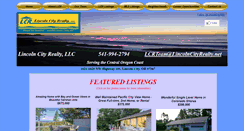 Desktop Screenshot of lincolncityrealty.net